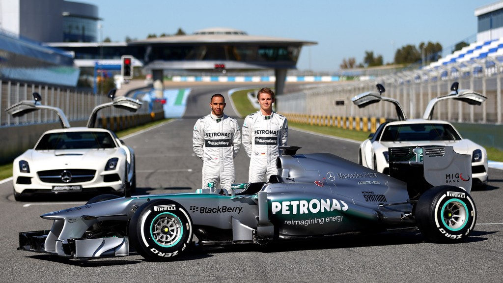 Mercedes GP F1 Launch
